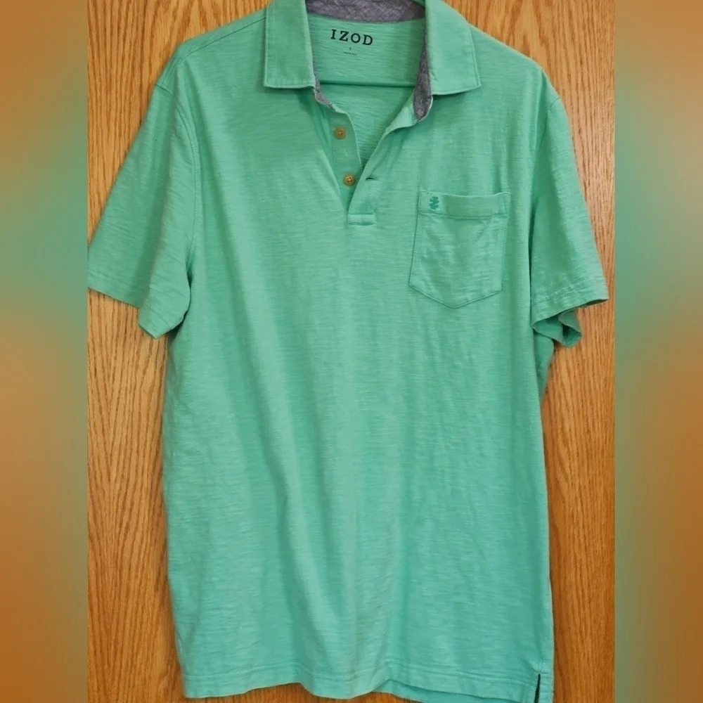 IZOD Polo Shirt sz L